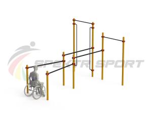 Купить Спортивный комплекс для инвалидов-колясочников WRK-D19_76mm в Нижнем Тагиле 