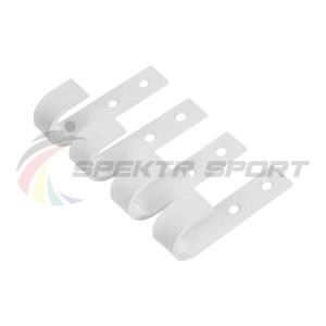 Купить Крюки подвесные (к-кт. 4 шт) для турника белые в Нижнем Тагиле 
