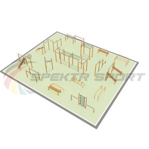 Купить Парковая площадка для Воркаут и WRK 5_76mm в Нижнем Тагиле 
