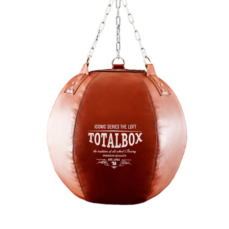 Купить Груша кожаная боксерская "LOFT Шар" Totalbox в Нижнем Тагиле 