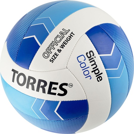 Купить Мяч волейбольный Torres Simple Color любительский р.5 в Нижнем Тагиле 